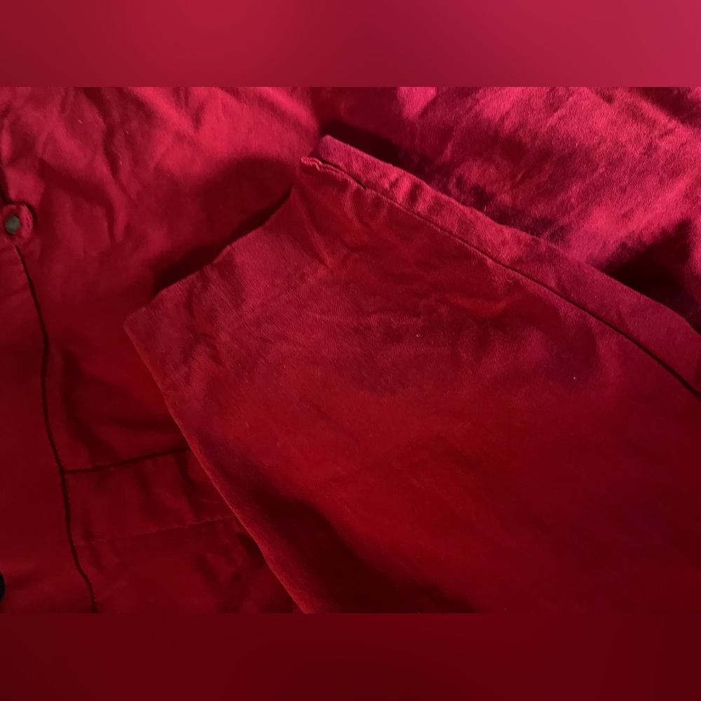 Red women’s Maurice’s xxl pants regular length